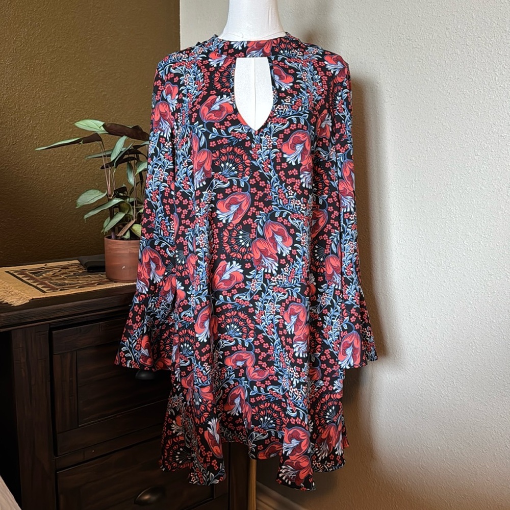 Floral Long Sleeve Dress